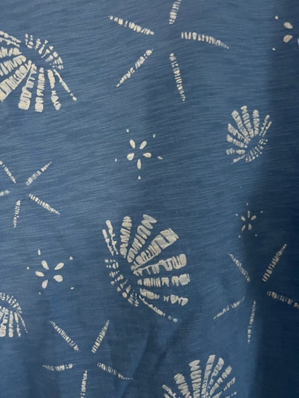 Escape by Habitat Palm Shell Cotton Hi Low Tee - Picture 2 of 6